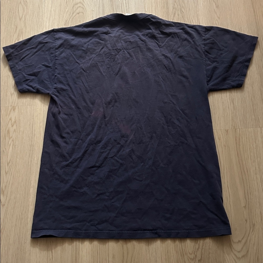 Vintage Russell University of Michigan Navy T-Shirt Large - Picture 4 of 5